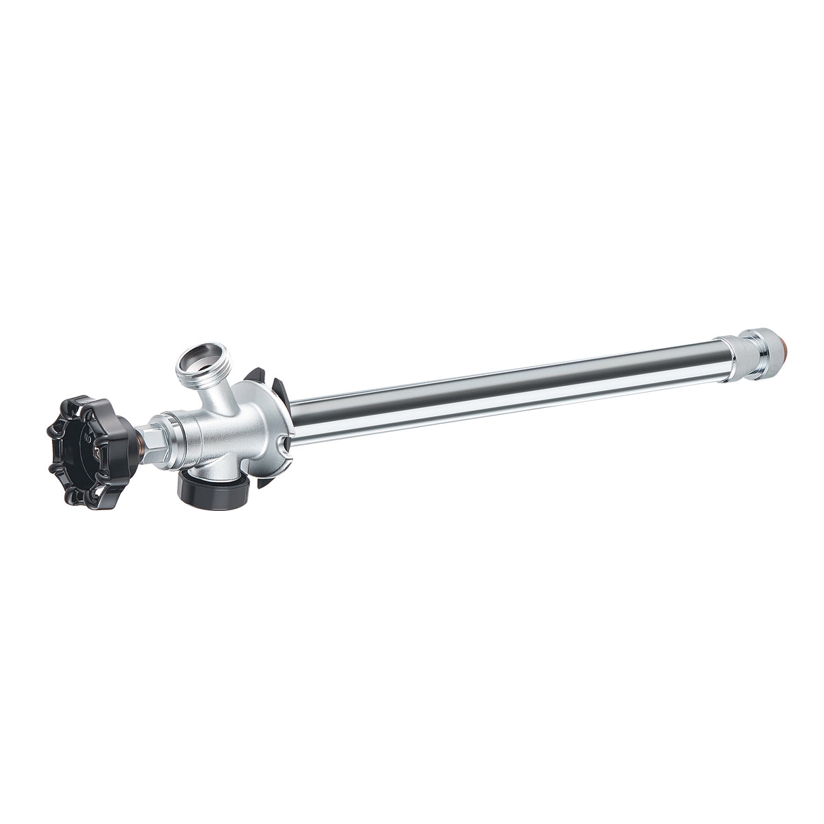 12 in Frost-Free Sillcock 1/2" PTC x 3/4" MHT Hose Bibb Anti-Siphon Valve