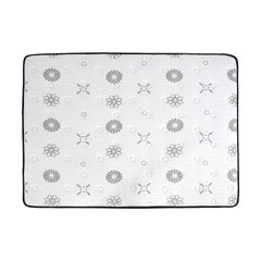 12-inch Full Mattress Highly Breathable Quilted Cover Hybrid Mattress, White, Plush Foam Mattress in a Box, Luxury Comfort Mattress