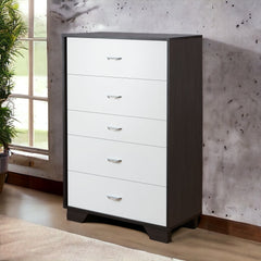 Eloy White & Espresso Finish Chest