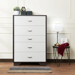 Eloy White & Espresso Finish Chest