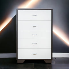 Eloy White & Espresso Finish Chest