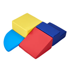 Climbing Toys 4 Piece Foam Climbing Blocks Set for Toddlers and Preschoolers