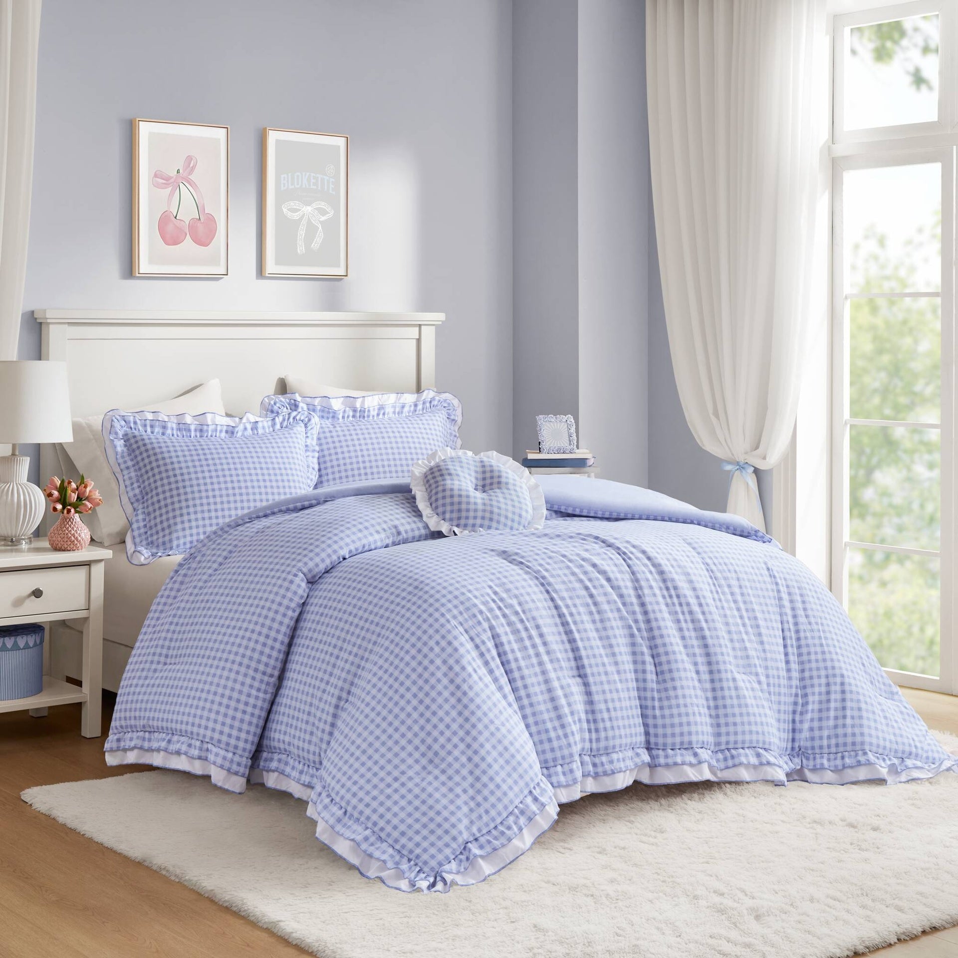 4-Piece Full/Queen Comforter Set