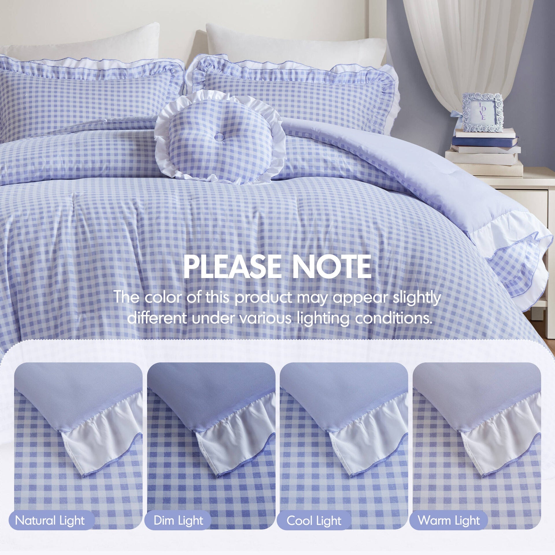 4-Piece Full/Queen Comforter Set
