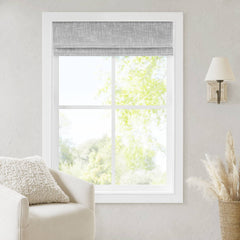 1-Piece 29x64" Total Blackout Cordless Roman Shade