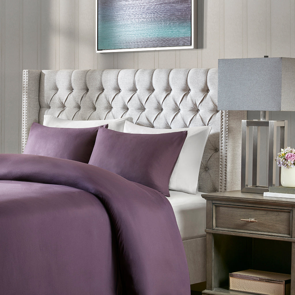 Upholstery Headboard Grey Queen