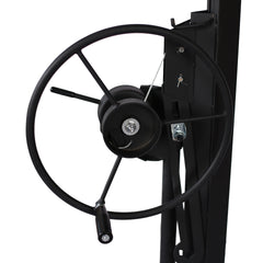 Drywall Lift Panel 11' Lift Drywall Panel Hoist Jack Lifter, black