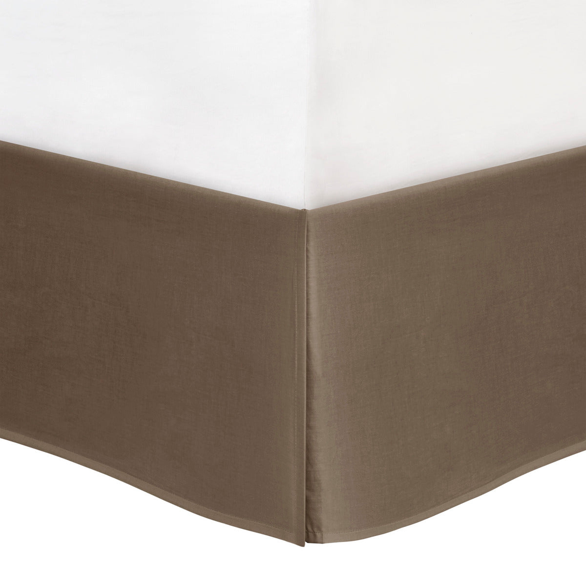 7 Piece Faux Suede Comforter Set Brown Cal King