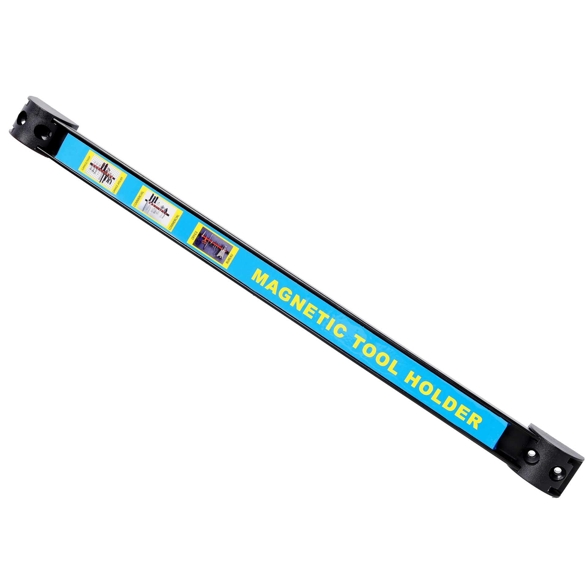 5PACK 16inch Heavy Duty Magnet Tool Bar,Magnetic Tool Holder,Magnetic Tool Holder Strip,for Workshop Garage,Mounting Screws Included