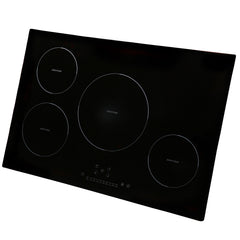 Electric Cooktop, 4 Burners, 30'' Induction Stove Top, Built-in Magnetic Cooktop 7500W, 9 Heating Level Multifunctional Burner, LED Touch Screen with Child Lock & Over-Temperature Protection