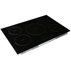Electric Cooktop, 4 Burners, 30'' Induction Stove Top, Built-in Magnetic Cooktop 7500W, 9 Heating Level Multifunctional Burner, LED Touch Screen with Child Lock & Over-Temperature Protection