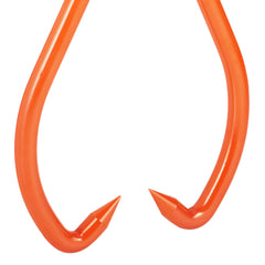 Log Skidding Tongs, 32 inch 2 Claw Log Lifting Tongs, Heavy Duty Rotating Steel Lumber Skidding Tongs, 1543 lbs/700 kg Loading Capacity, Log Lifting, Handling, Dragging & Carrying Tool