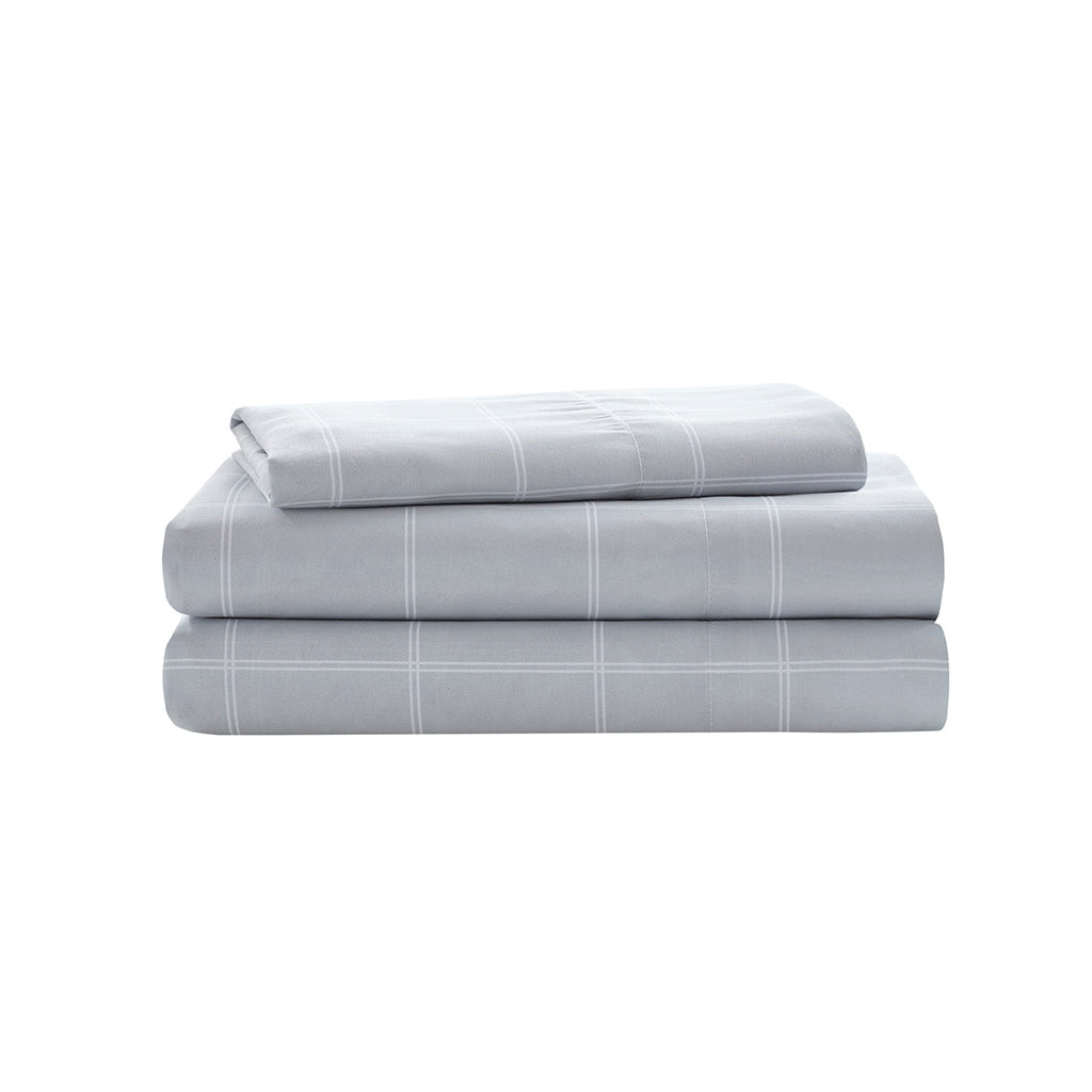 Twin XL Striped Comforter Set with Bed Sheets