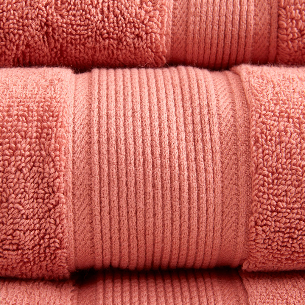 100% Cotton 8 Piece Antimicrobial Towel Set