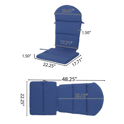 CHAIR CUSHION, Dark Blue, N769P227473N*2