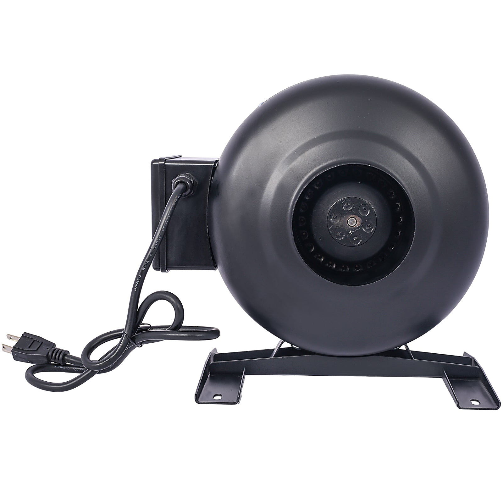 4-Inch 316 CFM Inline Duct Fan: Air Circulation Vent Blower for Hydroponics, Basements, and Kitchens