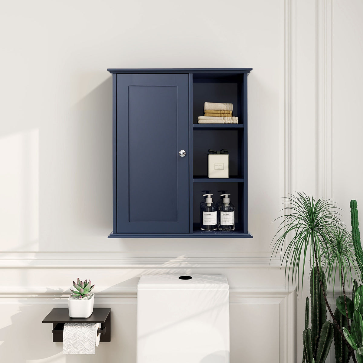 Upgraded Bathroom Wall Cabinet Over The Toilet Storage Cabinet Wall Mounted Storage Cabinet Wooden Medicine Cabinets