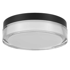 9-inch Black Inegrated LED Flush Mount