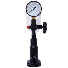 600Bar 8000PSI Diesel Fuel Injector Tester Diesel Injector Nozzle Tester with Dual Scale Gauge to Adjust Injector Nozzle Pressure and Testing Diesel Injector With Adjustable Hand Wheel