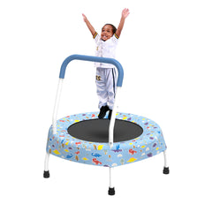 28inch Toddler Trampoline for Kids 1 Year Plus with Handle, Baby Gifts for Boys and Girls, Indoor and Outdoor