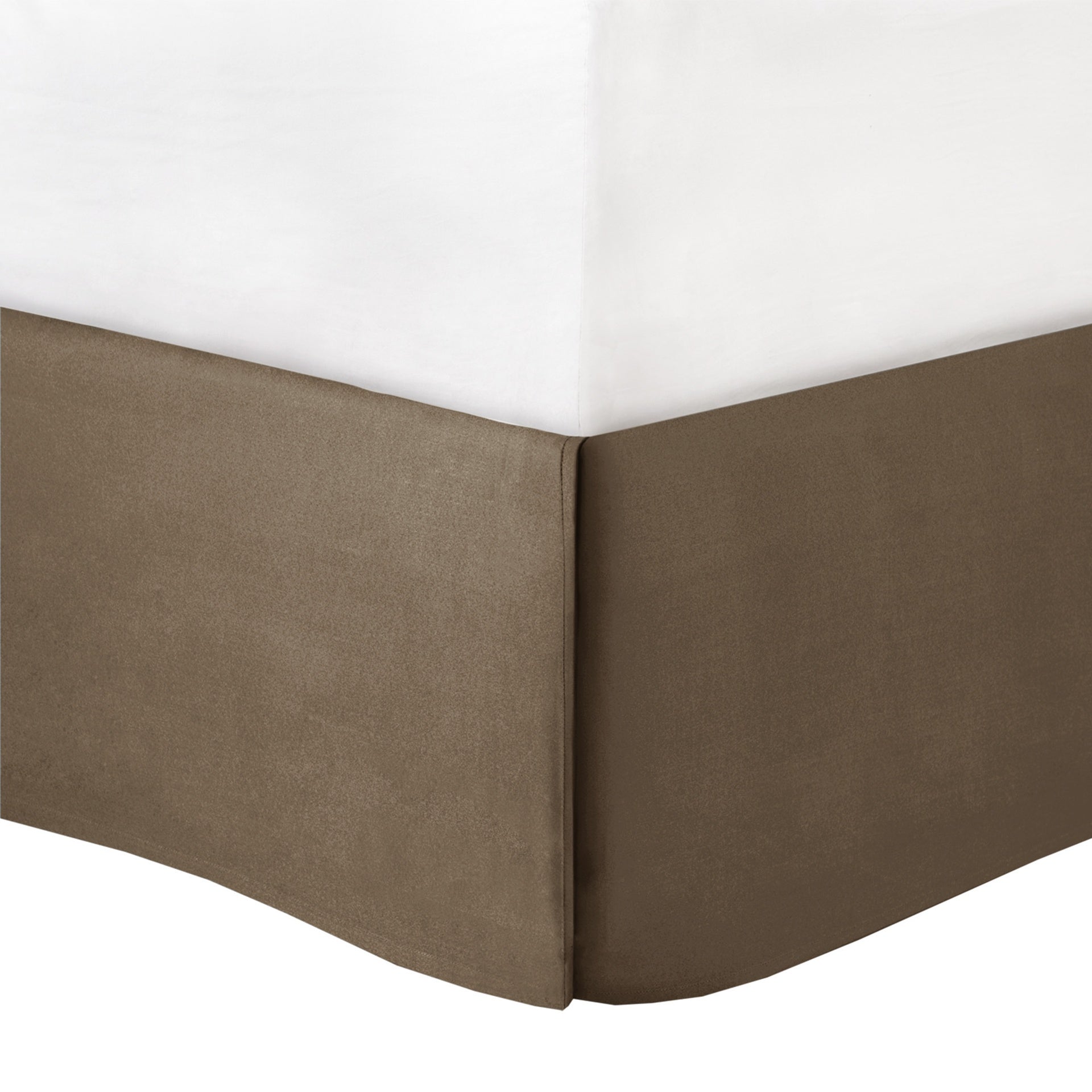 7 Piece Comforter Set Taupe/Brown Queen