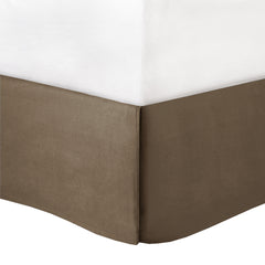 7 Piece Comforter Set Taupe/Brown Queen