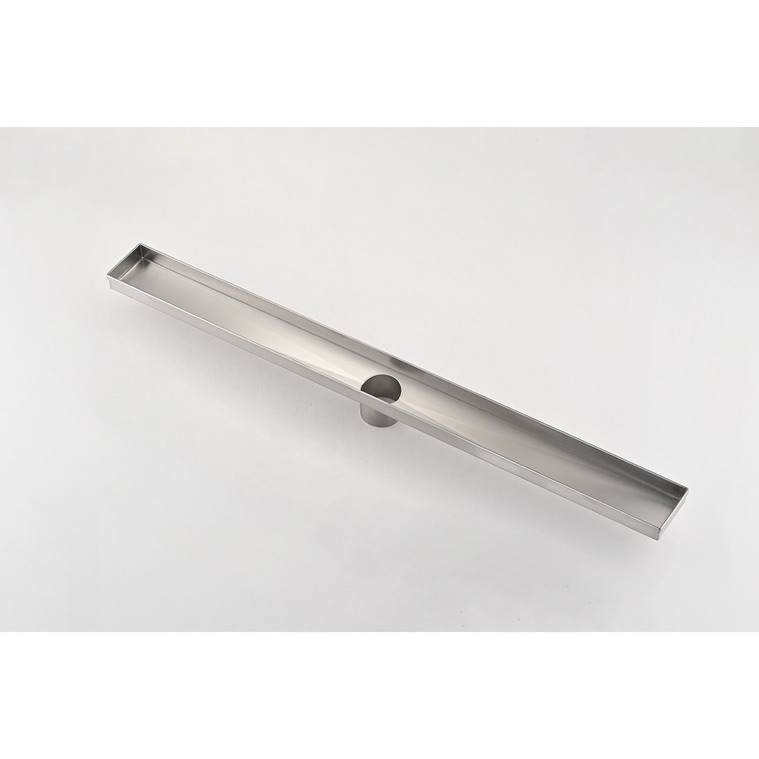 24 Inches Linear Shower Drain, Included Hair Strainer and Leveling Feet