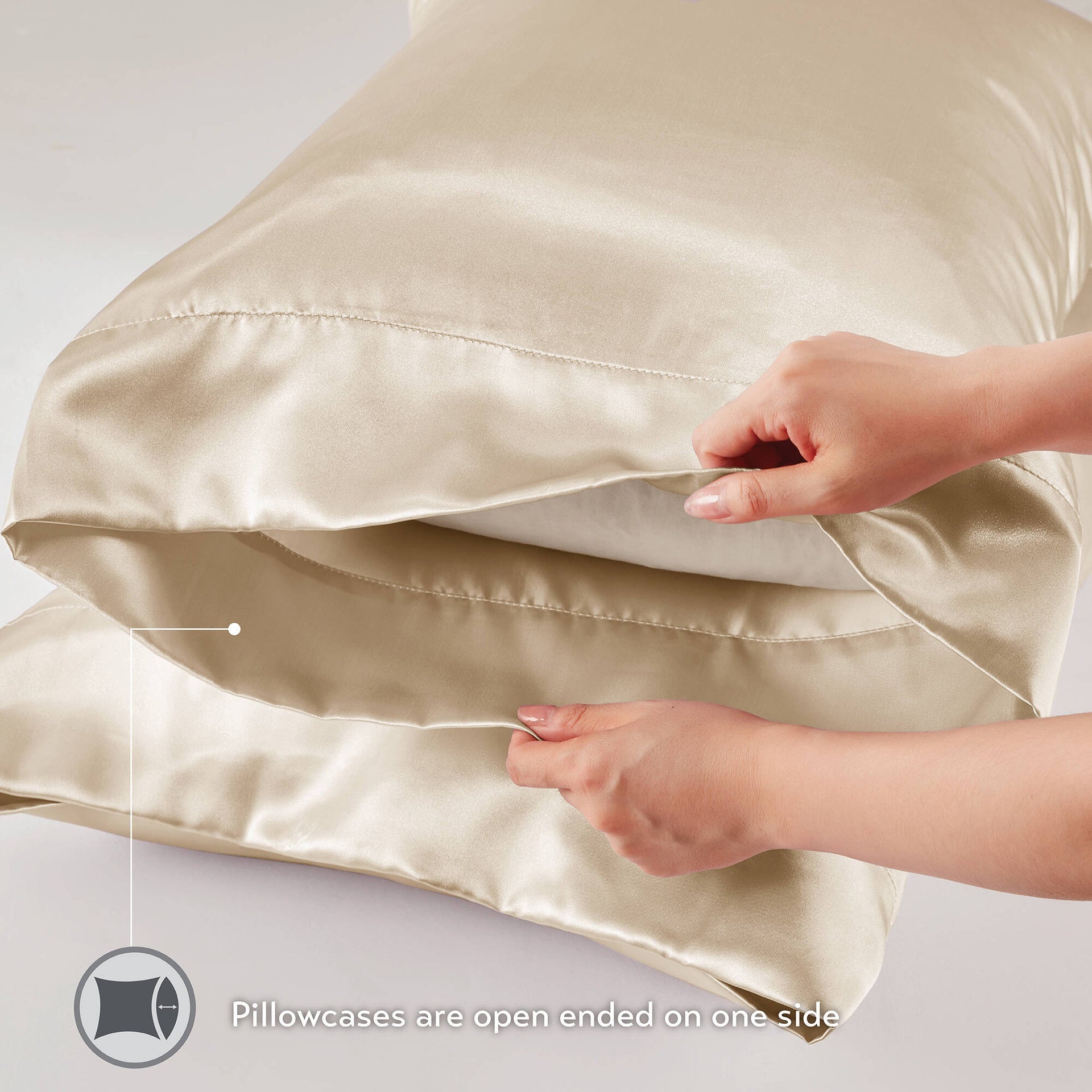 Luxury 2 PC Pillowcases Standard