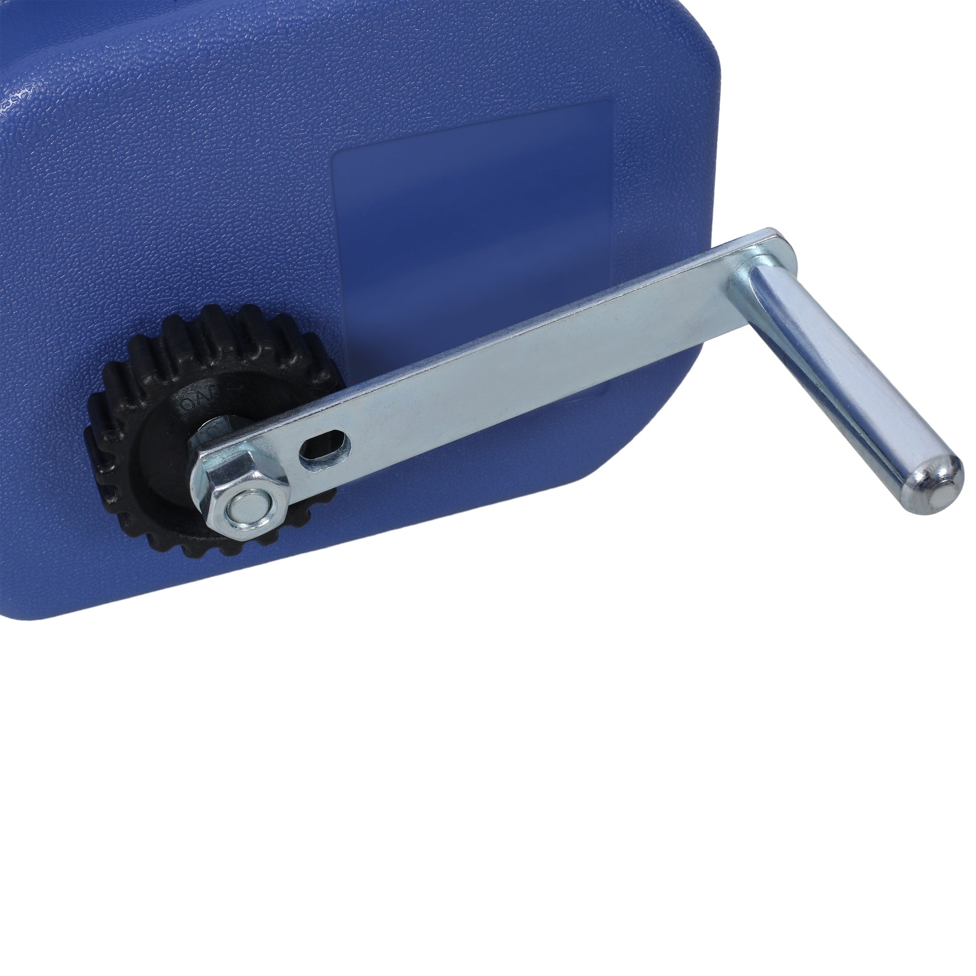 12v 3500lbs Trailer Winch,Reversible Electric Winch, for Boats up to 5000 lbs.Galvanized Wire Rope,with extra pulley hook,power in and power out,with manual function.blue plastic casing