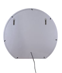 Noralie Mirrored & Faux Diamonds Accent Mirror (Assembled)