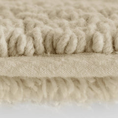 1 PCS 17x24" 100% Cotton Tufted 3000 GSM Reversible Bath Rug Natural