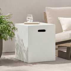 16x20 inch MGO Tank Holder/Side Table, White
