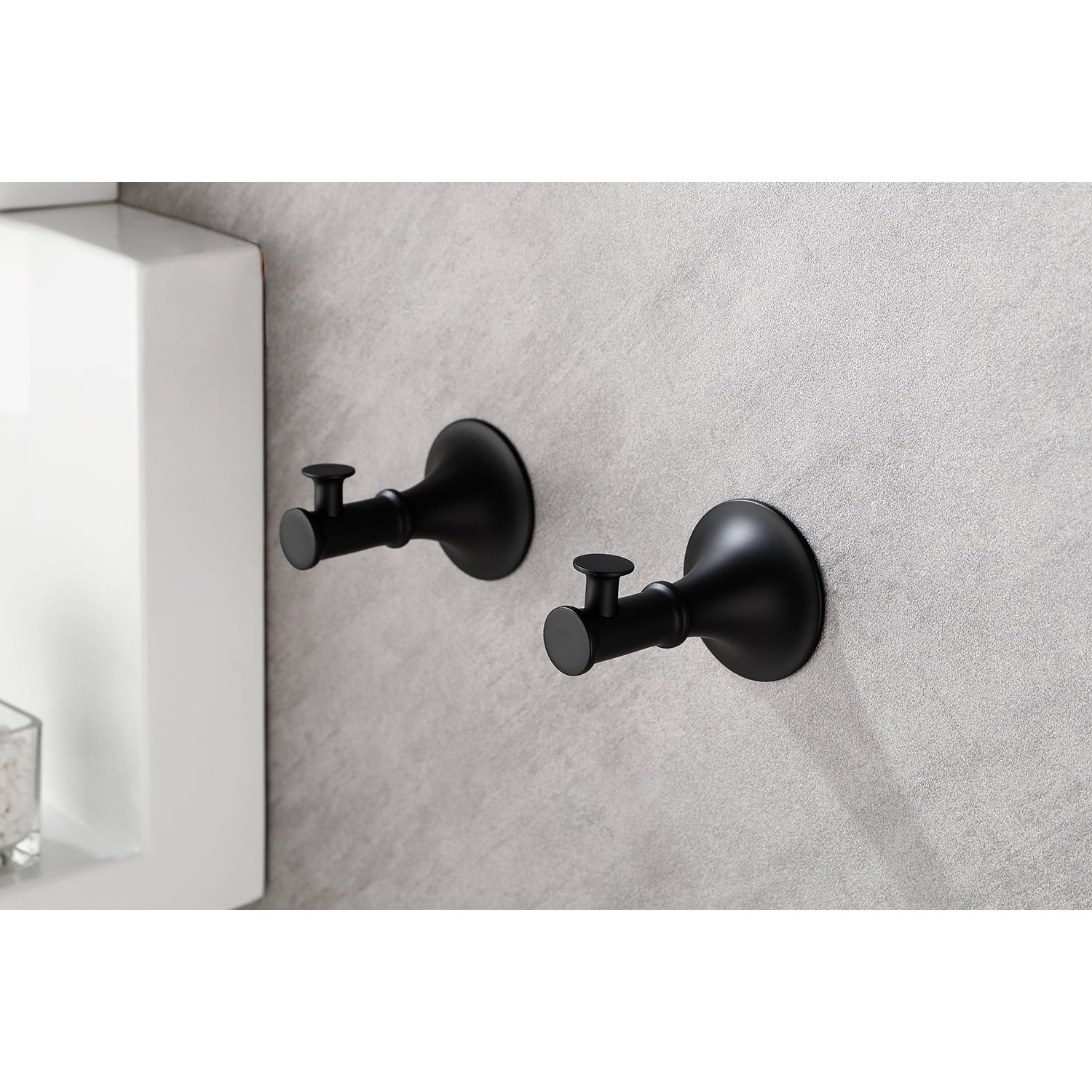 6 Piece Brass Bathroom Towel Rack Set Wall Mount