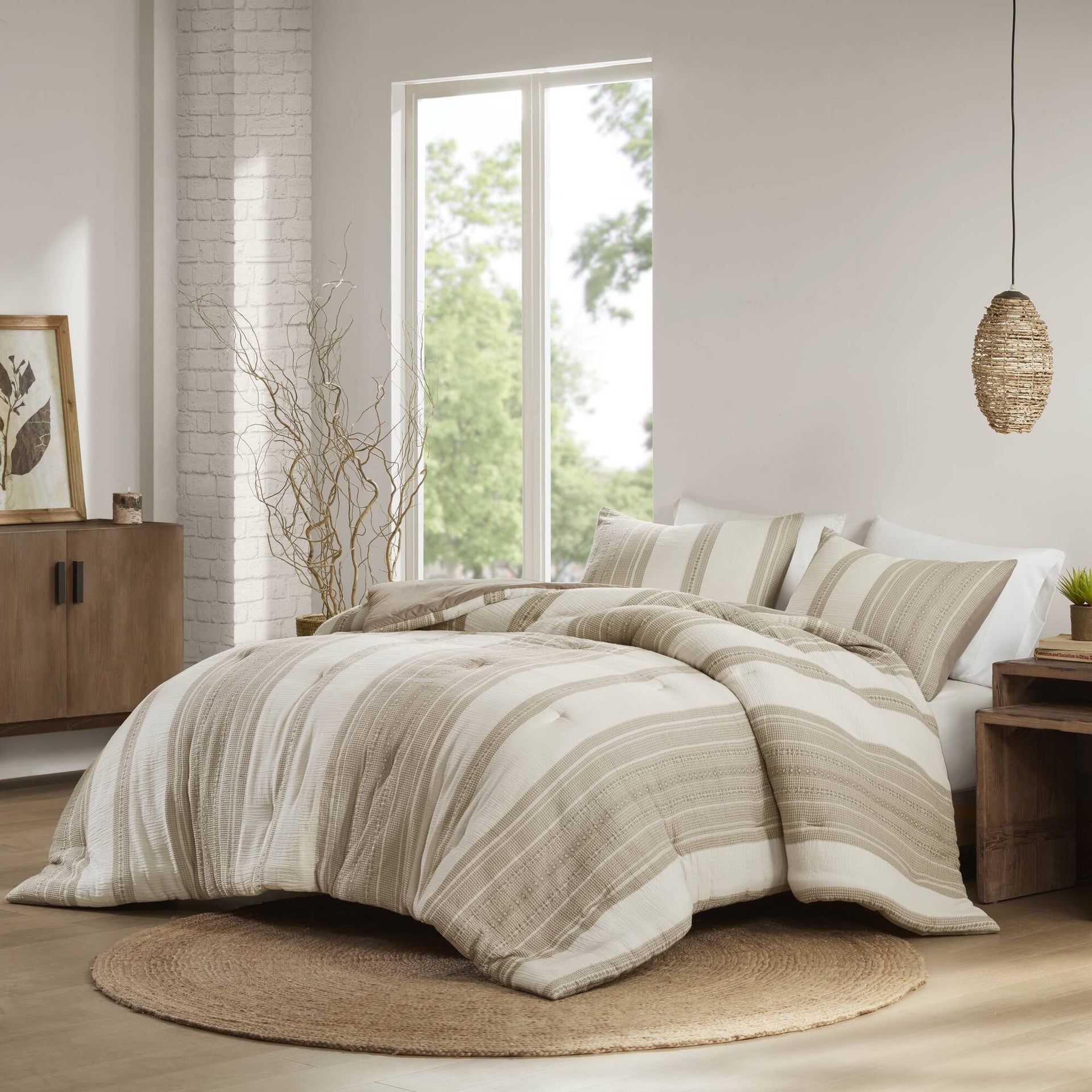 3PCS Full/Queen Comforter 3 PCS Set