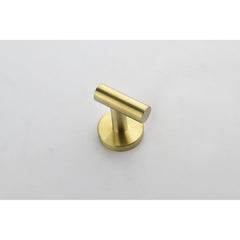 3-Pieces Bathroom Hardware Accessories Set - Towel Bar, Toilet Paper Holder, Robe Towel Hooks