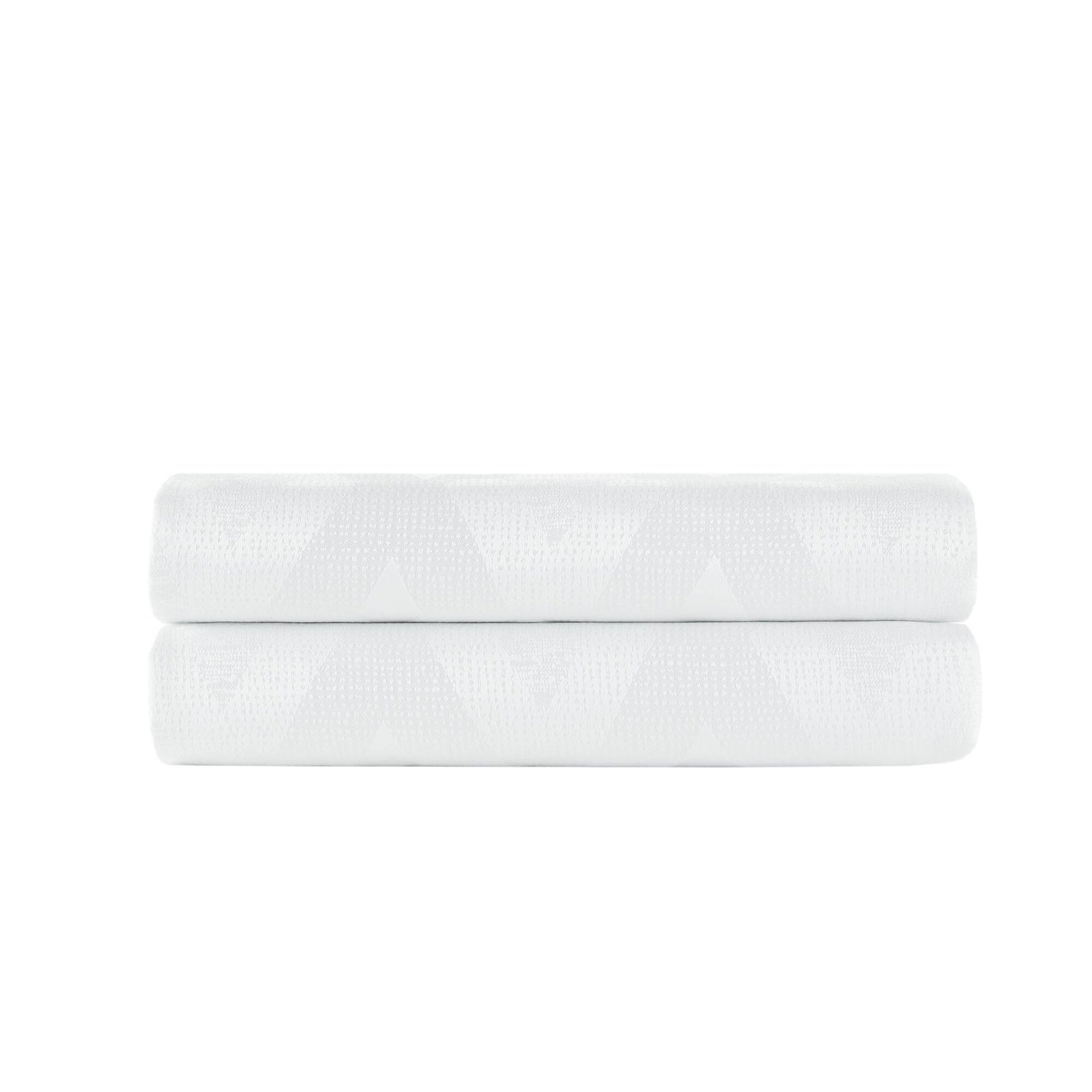 1-Piece King Essential Nova Coverlet, White