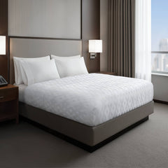 1-Piece King Essential Nova Coverlet, White