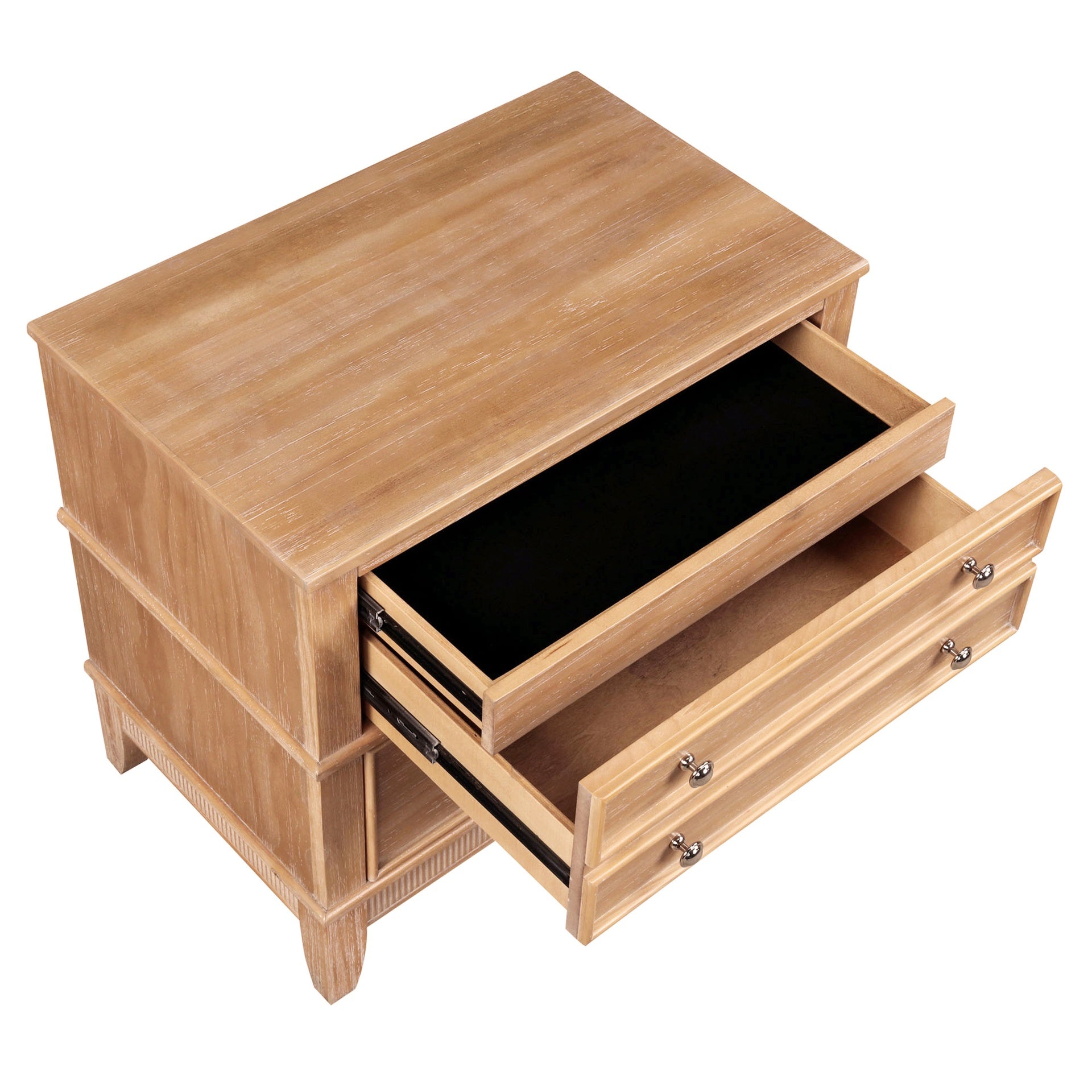 Hazel 3-Drawer Hazel 3-Drawer Side Table for Living Room, Hallway, Entryway