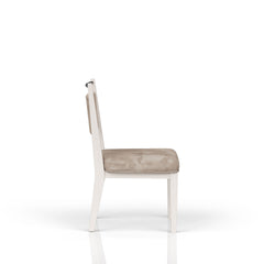 Rope Back Chair - Vanilla / Carmel (Set of 2)