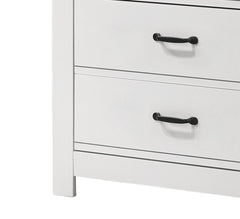 Cassini 31 inch White 5-Drawer Chest