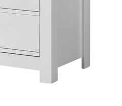 Cassini 31 inch White 5-Drawer Chest