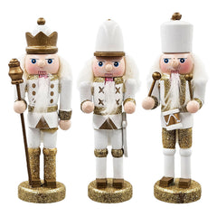 S/3 4.9" Nutcraker Ornaments