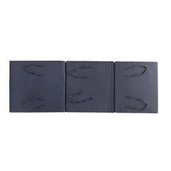 GRAY BROADWAY/IAN CHAISE LOUNGE CUSHION (TRIPLE FOLDS)