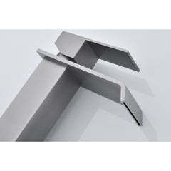 Waterfall Spout Single Handle Bathroom Sink Faucet