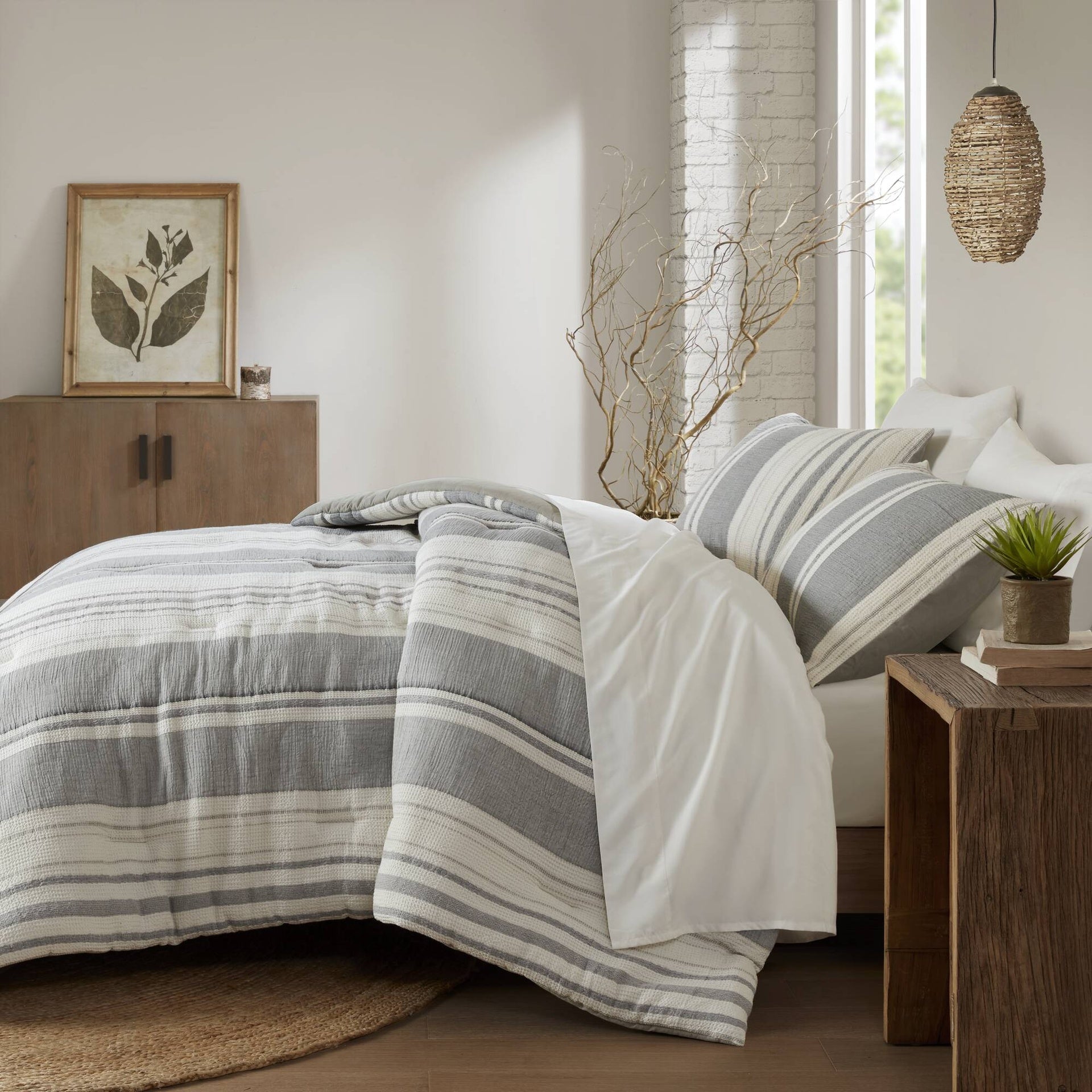 3PCS Full/Queen Comforter 3 PCS Set