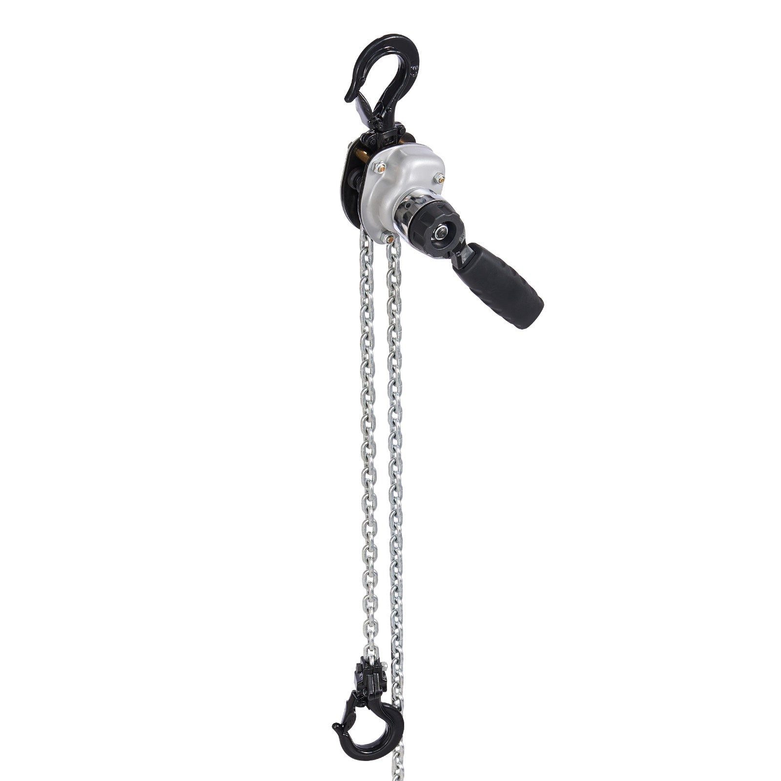 Manual Lever Chain Hoist, 1/2T 1100LBS Capacity Heavy Duty Come Along, 20FT Lift G80 Alloy Steel Chain With Dual Pawl Mechanical Brake,360°Rotating Hooks, for Warehouse Construction Garage