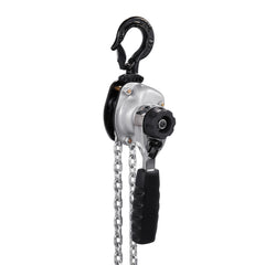 Manual Lever Chain Hoist, 1/2T 1100LBS Capacity Heavy Duty Come Along, 20FT Lift G80 Alloy Steel Chain With Dual Pawl Mechanical Brake,360°Rotating Hooks, for Warehouse Construction Garage