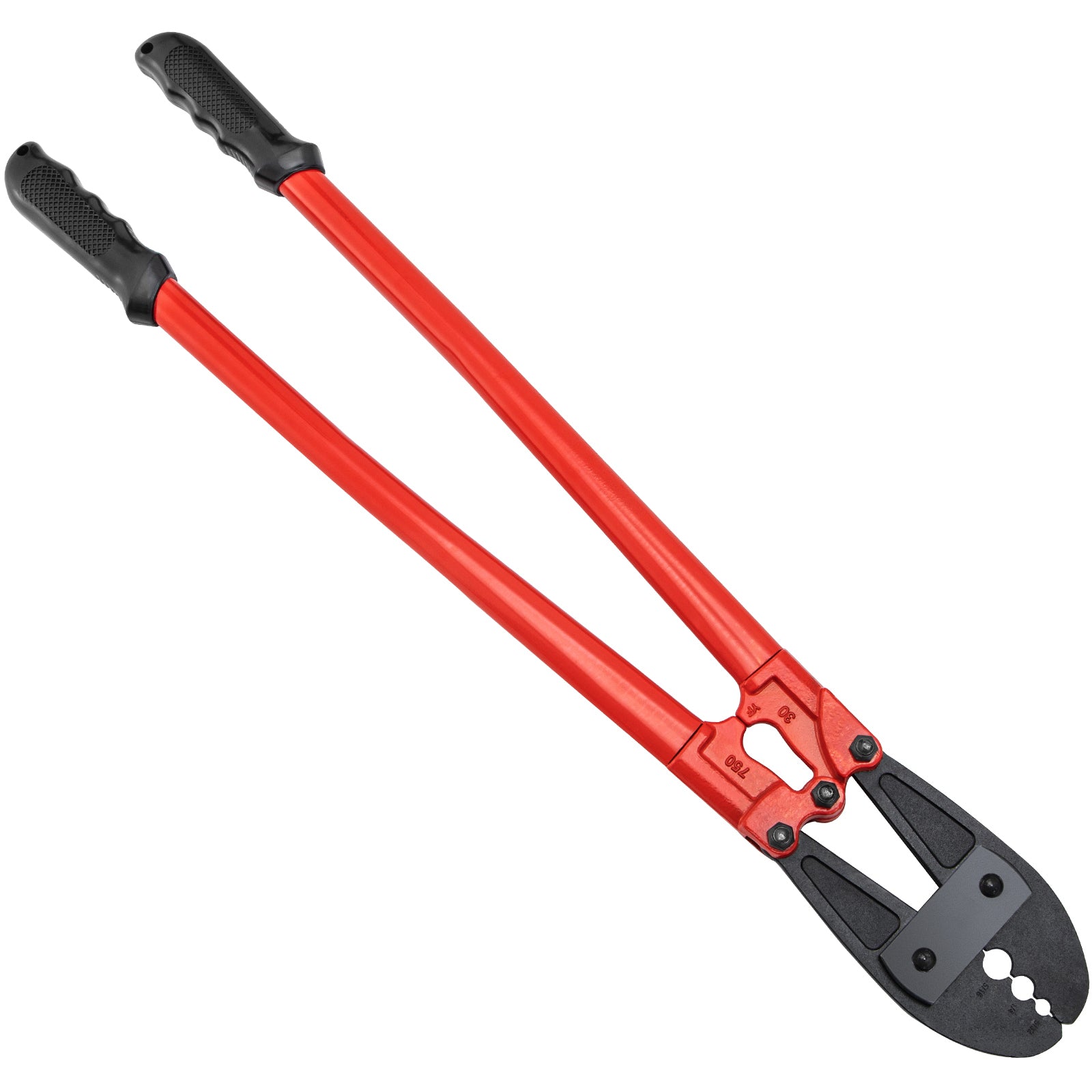Hand Swager Crimper 30 Inch ,Swaging Tool for 5/32" 1/4" 5/16" Wire Rope,Hand Cimping Tool for Copper Aluminum Oval Sleeves and Stop Sleeves,Wire Rope Crimping Tool Swage Tool Long Handle Lab