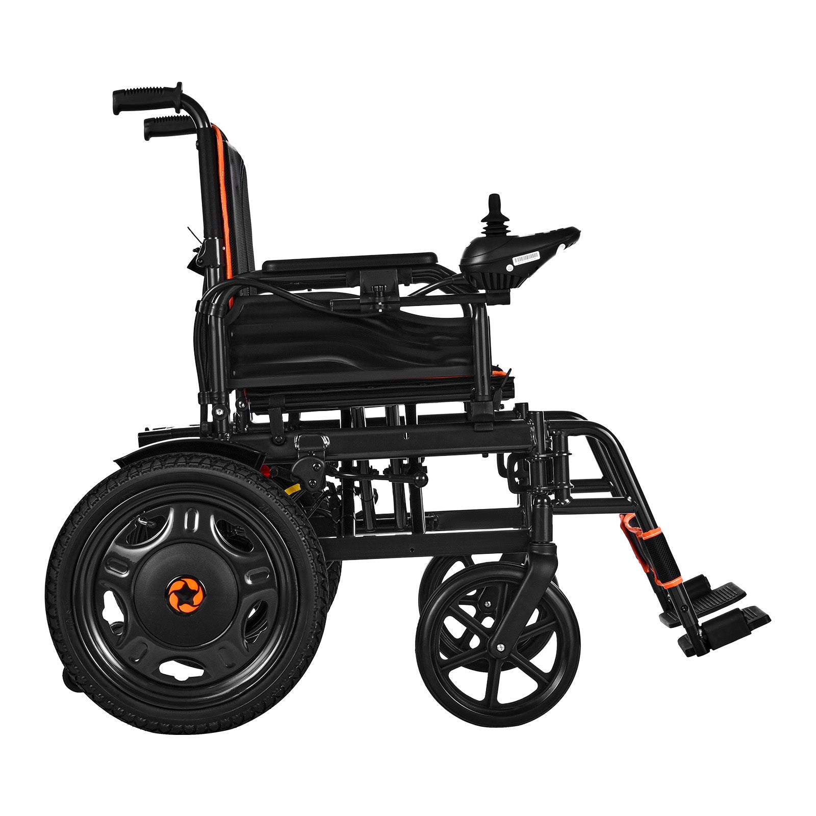 Electric Wheelchair 265lbs Capacity Foldable Lightweight 13 Mile