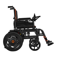 Electric Wheelchair 265lbs Capacity Foldable Lightweight 13 Mile